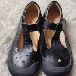 Dream Pairs Black T-Strap Kids Dress Shoes